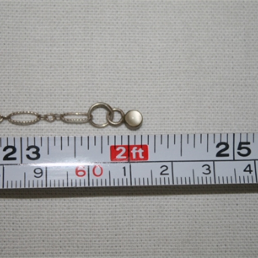 Sterling Silver Necklace w/Key Pendant - Picture 11 of 11